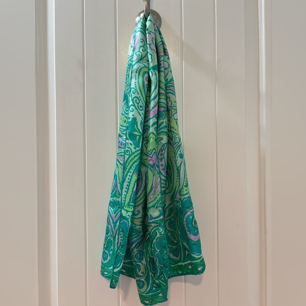 Vintage Floral Paisley Scarf Ibiza Summer Y2K